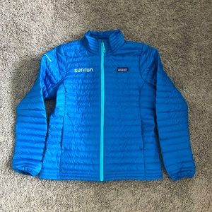 Patagonia Blue Packable Puffer Jacket